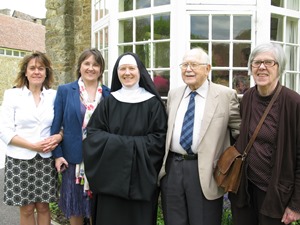 Sarah, Ruth, Sister Anne, Ken, Anne Clarke